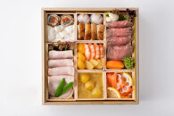 【冷蔵配送・12月31日お届け】迎賓館TOKIWA謹製 越後会席おせち三段重「にいがたの名工」が手がける極上の味（4～5人前）