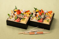 【冷蔵配送・12月31日お届け】迎賓館TOKIWA謹製「個別盛りおせち重」&nbsp;一人前ずつの贅沢な祝膳、和洋の美味を心ゆくまで（1人前×2個）