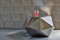 【板金屋がつくる】幾何学&nbsp;サイドテーブル&nbsp;インテリア&nbsp;Octagon&nbsp;Coffee&nbsp;table