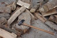 クヌギ薪 焚付けセット (クヌギ薪16kg・焚付け用小割り2kg・おがくず150g）