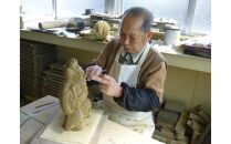 鍾馗さま（小）鬼瓦を作る職人『鬼師』が一つ一つ心を込め手作り