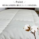 【セミダブル】日本製&nbsp;体圧分散プロファイルウレタン敷ふとん120×210cm&nbsp;HGP-SW