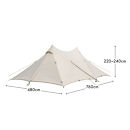 【鎌倉天幕】HIDEOUT-02D シェルター テント タープ  (2ポールセット)  KTMHO-02D