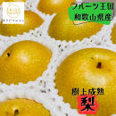 和歌山の樹上成熟梨 約2kg（6～8玉） ※2026年8月上旬～9月中旬頃発送予定| 先行予約 果物 フルーツ 甘い［MS103］