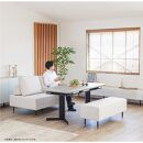 Carlo&nbsp;カルロ&nbsp;幅140&nbsp;アイランドソファ&nbsp;【モーブル】【大川家具】