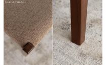 ウォールナット&nbsp;ダイニングチェア&nbsp;DCジャンブル01&nbsp;アネルカベージュ