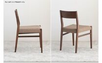 ウォールナット&nbsp;ダイニングチェア&nbsp;DCジャンブル01&nbsp;アネルカベージュ