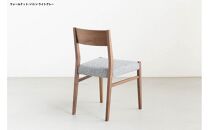 ウォールナット&nbsp;ダイニングチェア&nbsp;DCジャンブル01&nbsp;バトンライトグレー