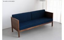 ロンドン01&nbsp;ソファ&nbsp;3Pソファ&nbsp;バトンネイビー&nbsp;幅193&nbsp;奥行68&nbsp;高さ78