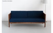 ロンドン01&nbsp;ソファ&nbsp;3Pソファ&nbsp;バトンネイビー&nbsp;幅193&nbsp;奥行68&nbsp;高さ78