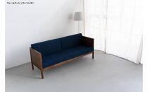 ロンドン01&nbsp;ソファ&nbsp;3Pソファ&nbsp;バトンネイビー&nbsp;幅193&nbsp;奥行68&nbsp;高さ78