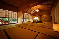 【茶寮宗園】1泊2食付 ペア宿泊券《【離れ・泰山】露天風呂付和室15畳+10畳》【仙台市 宿泊 チケット 人気 おすすめ】