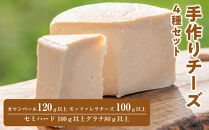 ナチュラルチーズ～グラスフェッド自家製生乳100％本場仕込みの手作りチーズ４種セット