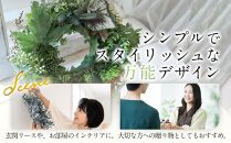 ナチュラル　グリーンリース　インテリア　玄関リース　インテリア　ディスプレイ