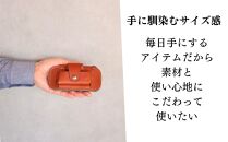 【革工房Japlish】 iQOS（アイコス）用の本革ケース 【ブラウン】 glo（グロー）も収納可能 ＜福岡市の本革製品＞