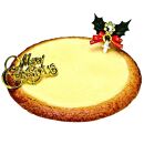 ベイクドチーズケーキ&nbsp;クリスマスプレーン&nbsp;14cm