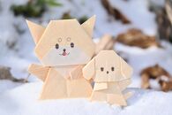 吉野杉の折り紙（5枚入り）3パックセット