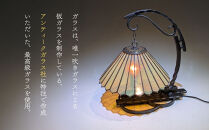 【チェリデザイン工房】宙吹きガラスによる和風ランプ｜京都&nbsp;アンティーク&nbsp;ガラス細工&nbsp;一点もの［&nbsp;日展特選受賞作家&nbsp;徳力竜生作&nbsp;ランプシェード&nbsp;吹きガラス&nbsp;おしゃれ&nbsp;人気&nbsp;おすすめ&nbsp;インテリア&nbsp;雑貨&nbsp;ギフト&nbsp;プレゼント&nbsp;お取り寄せ&nbsp;通販&nbsp;送料無料&nbsp;ふるさと納税&nbsp;］