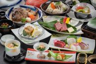 【源泉の宿　萩本陣】平休日1泊2食付 ペア宿泊券　＜本丸・上層階和洋室＞