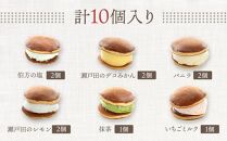 【お歳暮ギフト】和・洋コラボのひんやりスイーツ！&nbsp;アイスなどら焼きギフト10個入り