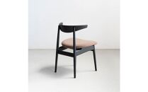 ダイニングチェア&nbsp;MEZZO&nbsp;ブラック&nbsp;無垢材&nbsp;大川市&nbsp;辻製作所