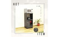 家事楽スライド式コンパクト収納！レンジも炊飯器もポットもOK！コンセント1500W！&nbsp;レンジ台&nbsp;収納&nbsp;台所&nbsp;食器棚&nbsp;炊飯器&nbsp;台所&nbsp;台所収納&nbsp;扉式&nbsp;スリム&nbsp;米びつ入れ&nbsp;キッチンボード&nbsp;キッチン&nbsp;インテリア&nbsp;収納家具&nbsp;キッチンカウンター&nbsp;キッチンラック収納&nbsp;simple&nbsp;シンプル&nbsp;日本製&nbsp;国産&nbsp;整理&nbsp;タンス&nbsp;レンジボード&nbsp;レンジラック&nbsp;棚&nbsp;幅48&nbsp;幅48cm&nbsp;48レンジ台&nbsp;扉式&nbsp;ルシード&nbsp;GY