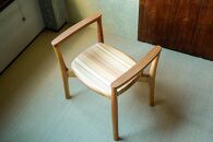 杉アームスツール 約幅650× 座高450×奥行470mm