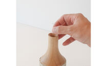 センダイフォルム フラワーベース 花瓶 ブラック【花瓶 花器 フラワーベース 植物 プラント フラワー 日用品 雑貨 観葉植物 インテリア デザイン モダン シンプル 北欧 ギフト プレゼント 季節 フラワーアレンジメント デコレーション ナチュラル ハンドメイド 伝統工芸 仙台 日本製】