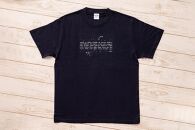 仙台・宮城の観光Tシャツ　「仙台弁の天の川」Tシャツ　Mサイズ　［S-03］