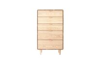 旭川家具&nbsp;WOW&nbsp;ワオ&nbsp;ミドルチェスト&nbsp;丸脚_04706