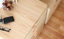 旭川家具&nbsp;WOW&nbsp;ワオ&nbsp;ミドルチェスト&nbsp;丸脚_04706