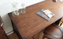 旭川家具&nbsp;山室家具製作所&nbsp;カステリア&nbsp;両袖机_04710