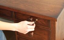 旭川家具&nbsp;山室家具製作所&nbsp;カステリア&nbsp;両袖机_04710