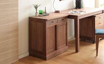 旭川家具&nbsp;山室家具製作所&nbsp;プロト&nbsp;No.101～103&nbsp;デスクセット&nbsp;ウォールナット_04715