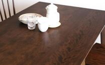 旭川家具 クリエイトファニチャー W&B ダイニングテーブル 引出し付き_04721