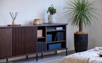 AGUERO&nbsp;アゲロ&nbsp;160cm&nbsp;サイドボード&nbsp;＜ウォールナット＞&nbsp;&nbsp;【モーブル】【大川家具】