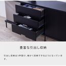 AGUERO&nbsp;アゲロ&nbsp;180cm&nbsp;サイドボード&nbsp;＜オークブラック＞&nbsp;&nbsp;【モーブル】【大川家具】