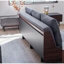 ソファベッド&nbsp;幅200cm&nbsp;オルぺ&nbsp;ごろ寝ソファ&nbsp;＜ウォールナット×ダークグレー＞【モーブル】【大川家具】