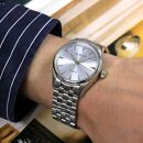 【KNIS&nbsp;KYOTO】サンレイダイアル&nbsp;日本製/自動巻き/腕時計/アイスブルー［&nbsp;京都発&nbsp;腕時計&nbsp;ブランド&nbsp;おしゃれ&nbsp;人気&nbsp;おすすめ&nbsp;ウォッチ&nbsp;時計&nbsp;高級&nbsp;ファッション&nbsp;お取り寄せ&nbsp;通販&nbsp;ふるさと納税&nbsp;］