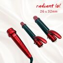 シルクプロヘアアイロンradiant lol カールアイロン　26mm＆32mm ２ヘッド付け替え可能