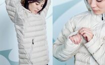 ＜UNISEX＞北海道ダウン：RETAR NUY/レタールヌイ［RIMSE/リムセ］MIDDLE BODY　DOWN PARKA ［GREIGE/Sサイズ］