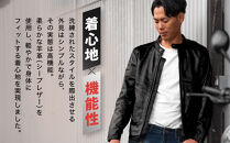 【デグナー】レザージャケット ブラック〈XLサイズ〉22SJ-3［ 京都 八王子 バイクギア ジャケット 人気 おすすめ 革 レザー ツーリング ライダー バイカー バイク ブランド メーカー ギア パーツ ］