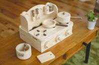 国産檜 おもちゃ IKONIH／アイコニー ミニキッチン