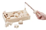 国産檜 おもちゃ IKONIH／アイコニー 魚釣りセット