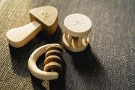 国産檜 おもちゃ IKONIH／アイコニー ガラガラシリーズ