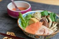 【定期便全6回】元祖　博多明太とろろ鍋セット（2〜3人前）