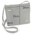 ショルダーバッグ　(R-0702)&nbsp;ブラック/カフェオレ〈キタムラ〉