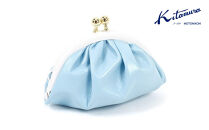 小銭入れ　(PH0759) アイスブルー／ホワイト〈キタムラ〉