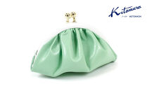 小銭入れ　(PH0759) ライトグリーン／ホワイト〈キタムラ〉