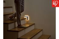 乾電池式LEDセンサーライト&nbsp;ダブルセンサー階段タイプ　BSL-KWMS